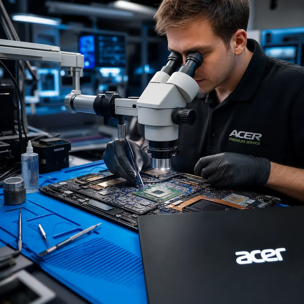 Замена видеокарты ноутбука Acer в Иркутске
