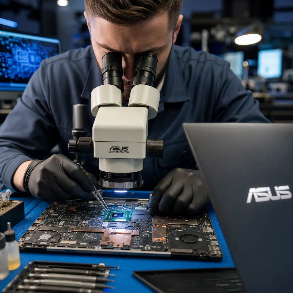 Замена видеокарты ноутбука Asus в Иркутске