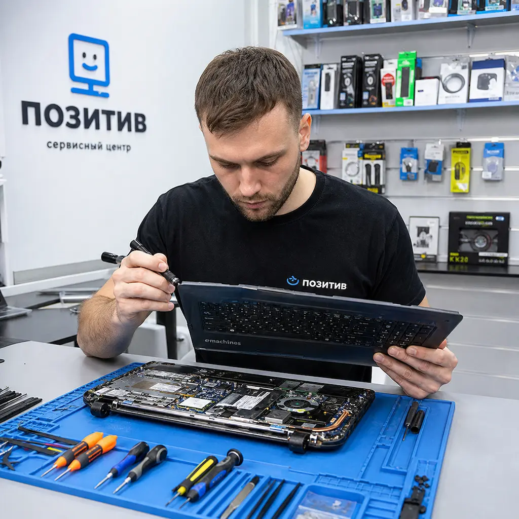 заменить клавиатуру на ноутбуке Emachines в Иркутске