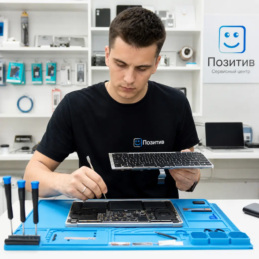 заменить клавиатуру на Apple Macbook в Иркутске