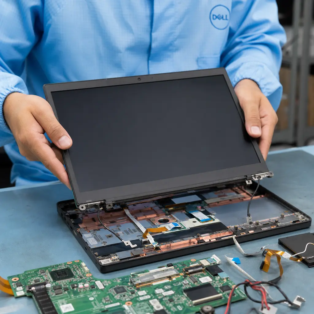 заменить матрицу ноутбука Dell в Иркутске