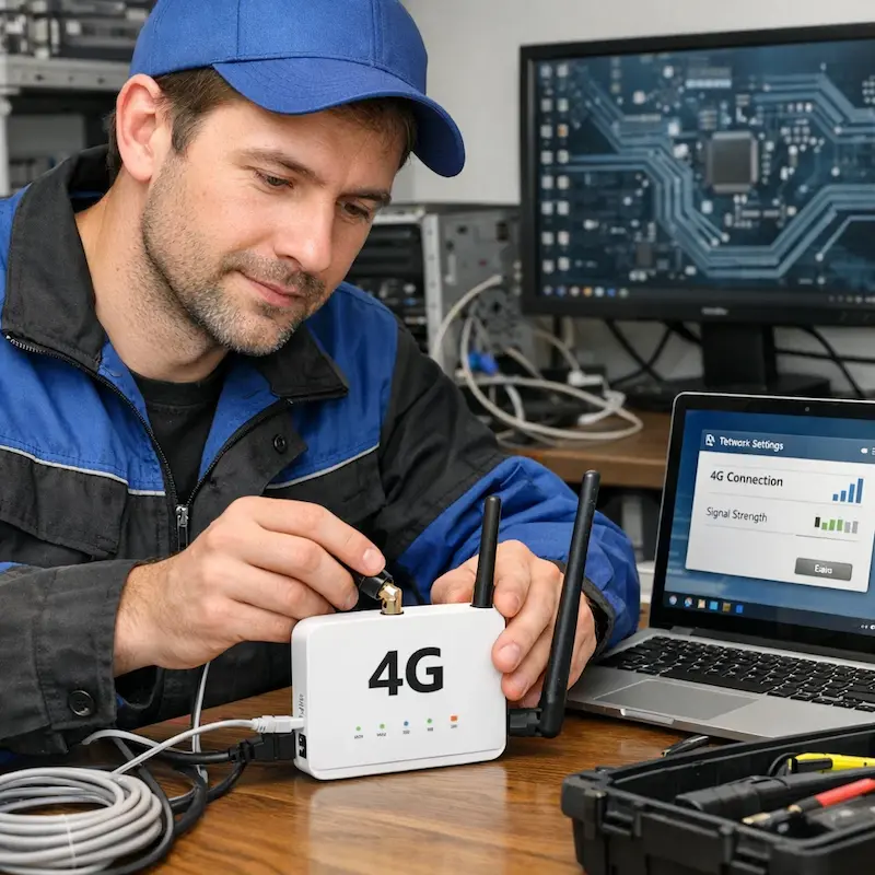 Настройка 4G модема в Иркутске