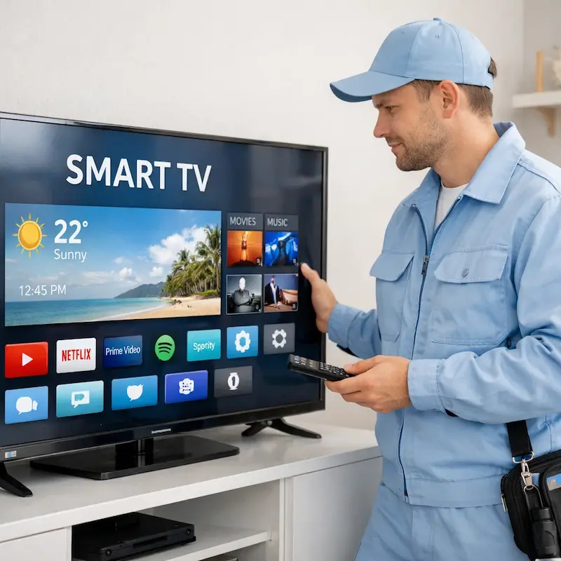 Настройка Smart TV в Иркутске