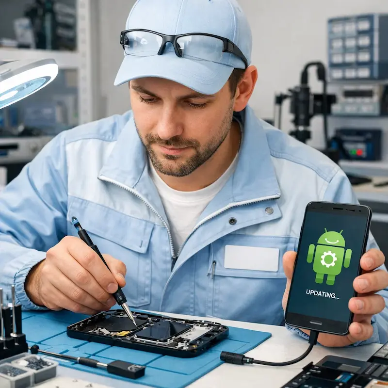 Настройка системы Android в Иркутске