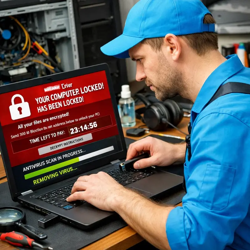 Удалить винлокер в Иркутске